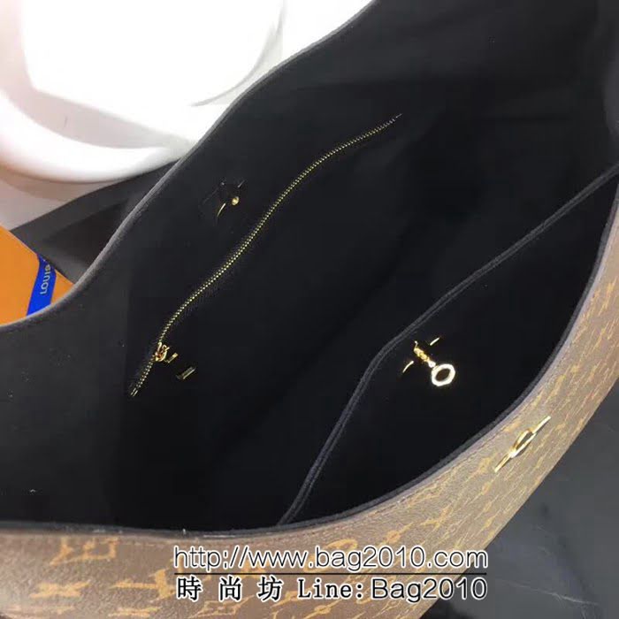 路易威登LV頂級原單頂級品質 M43547黑色經典HOBO FLEUR 手袋 YDH1646